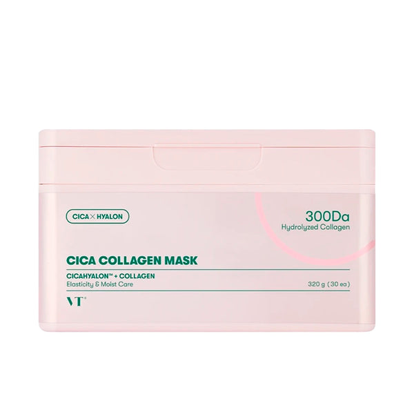 Набор тканевых масок с коллагеном для эластичности кожи VT Cosmetics Cica Collagen Mask