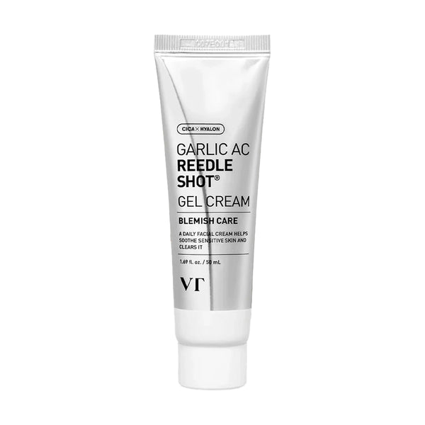 Matējošs gēlkrēms VT Cosmetics Garlic AC Reedle Shot Gel Cream