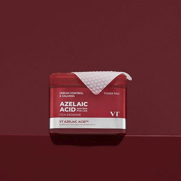 Очищающие кислотные тонер-пэды для проблемной кожи VT Cosmetics Az Care Toner Pad