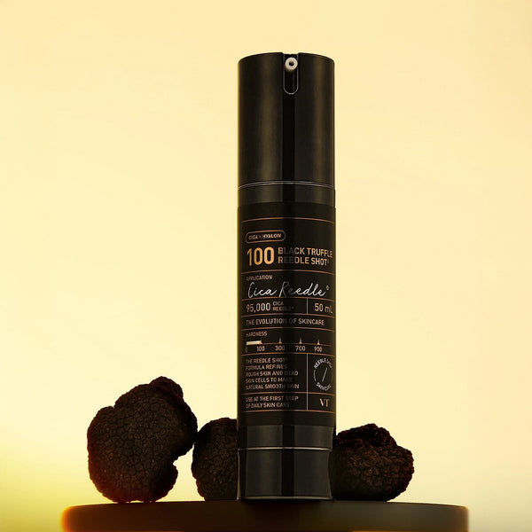 Антивозрастная бустер-сыворотка с микроиглами и чёрным трюфелем VT Cosmetics Black Truffle Reedle Shot 100