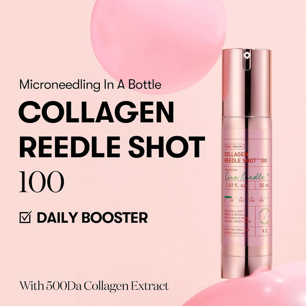Serums-būsteris ar mikroadatām un kolagēnu VT Cosmetics Collagen Reedle Shot 100
