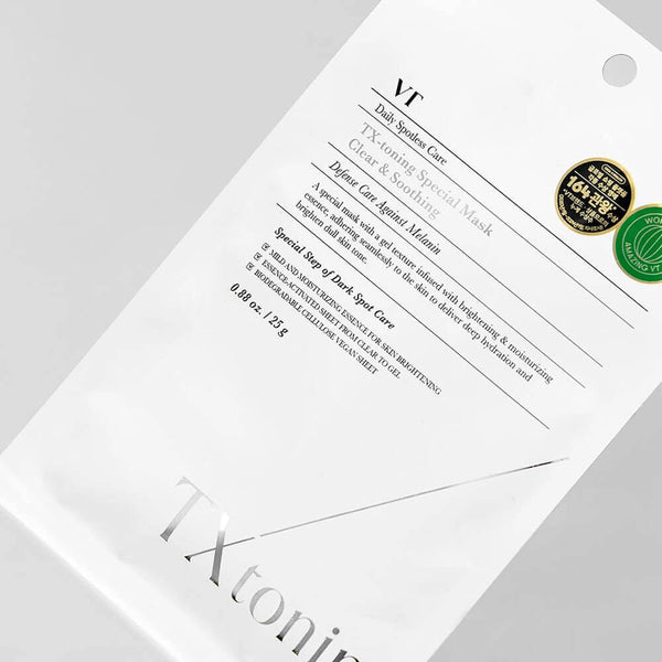 Осветляющая тканевая маска VT Cosmetics TX-Toning Special Mask