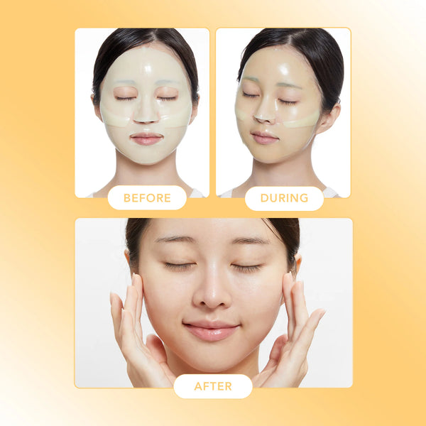 Balinoša hidrogela maska ar mikroadatām VT Cosmetics Vita-Light Reedle Shot 100 2Step Hydrogel Mask