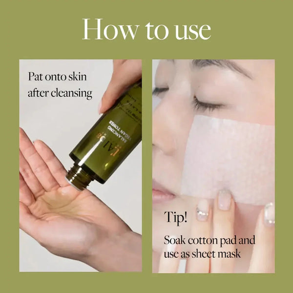 Nomierinošs toniks sejai d'Alba Mild Skin Balancing Vegan Toner