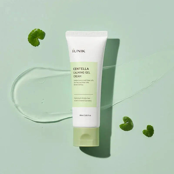 Nomierinošs gelveda krēms ar Āzijas centellu iUnik Centella Calming Gel Cream