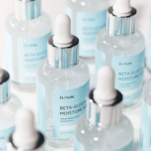 Mitrinošs serums ar 98% beta glikānu iUnik Beta Glucan Power Moisture Serum