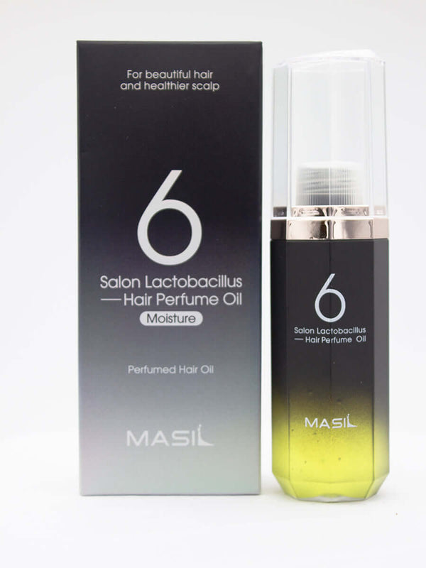 Mitrinoša parfimētā eļļa matiem Masil 6 Salon Lactobacillus Hair Parfume Oil Moisture