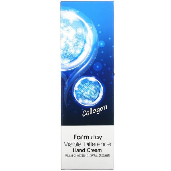 Roku krēms FarmStay Visible Difference Hand Cream Collagen