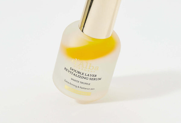 Premium serums priekš enerģijas un tonusa d'Alba White Truffle Double Layer Revitalizing Serum
