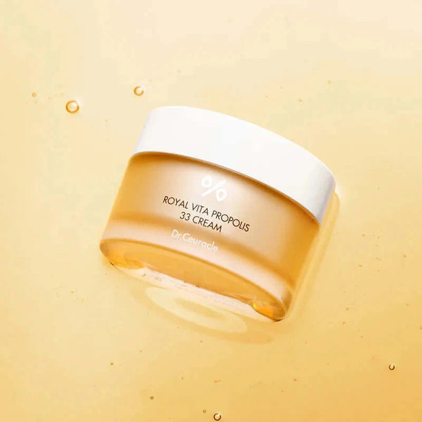 Krēms ar propolisa ekstraktu mirdzuma piešķiršanai ādai Dr.Ceuracle Royal Vita Propolis 33 Cream