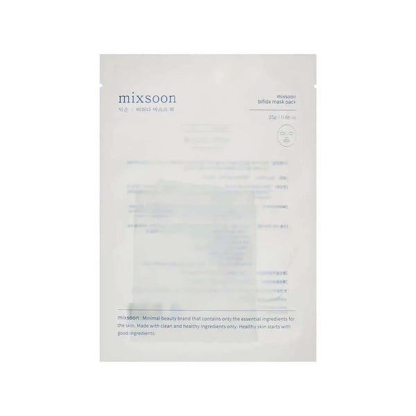 Auduma maska ar bifido fermentiem MIXSOON bifida mask