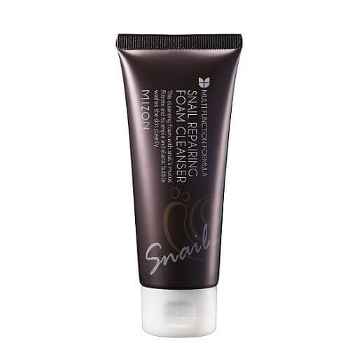 Putas sejas mazgāšanai ar gliemežu ekstraktu Mizon Snail Repairing Foam Cleanser