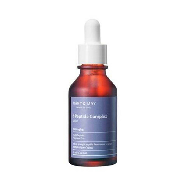 Atjaunojoša ampula ar peptīdu kompleksu Mary&May 6 Peptide Complex Serum