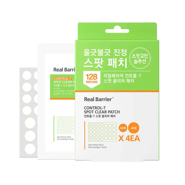 Pretiekaisuma plāksteri pūtīšu novēršanai Real Barrier Control-T Spot Patch